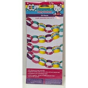 Set/3 Hello Kitty Chain Link Birthday Party Garland (Set/3) Girl Decoration